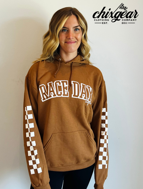 Golden Raceday Hoodie – Chix Gear