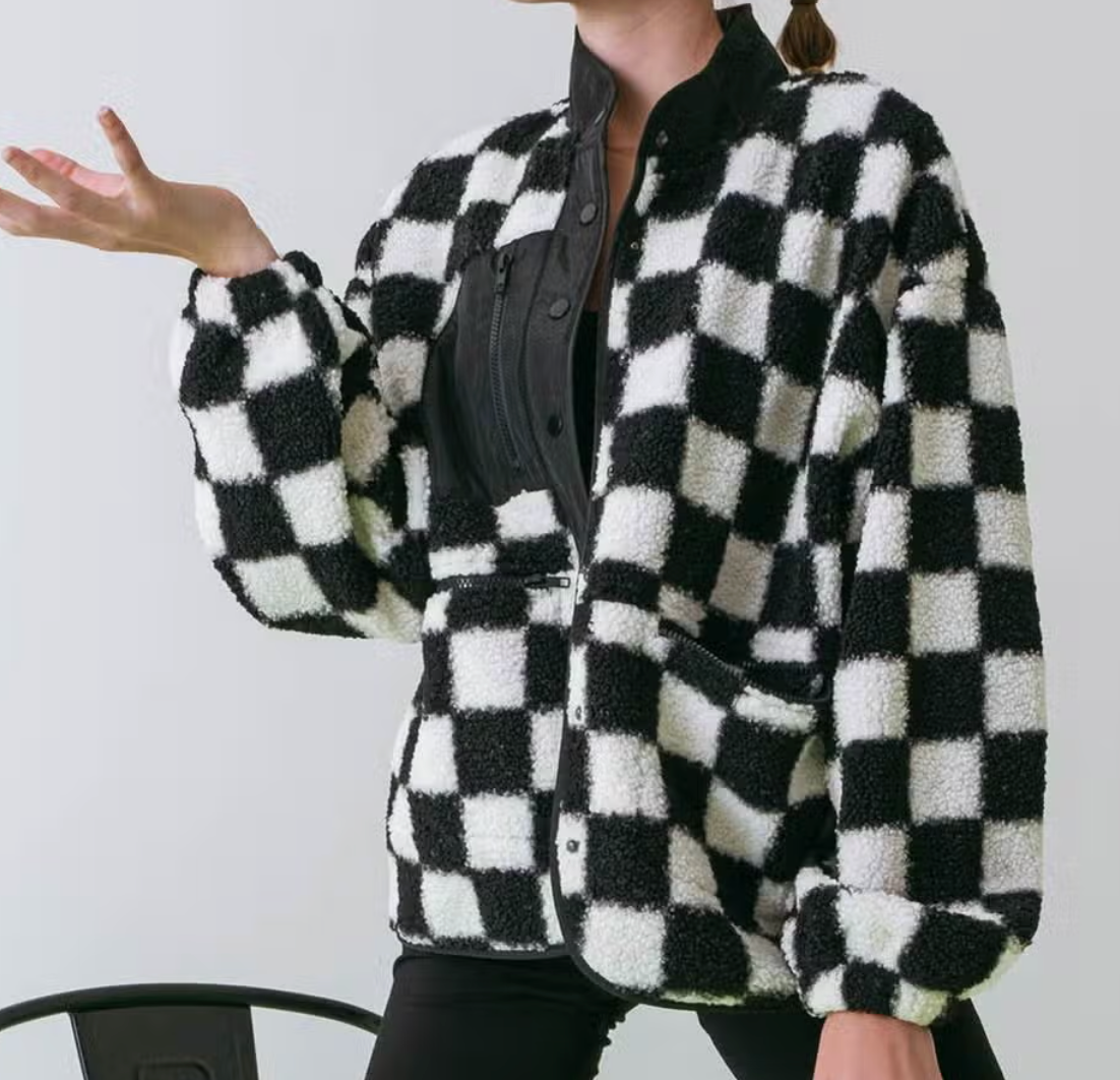 Checkmate Fleece Jacket – Chix Gear