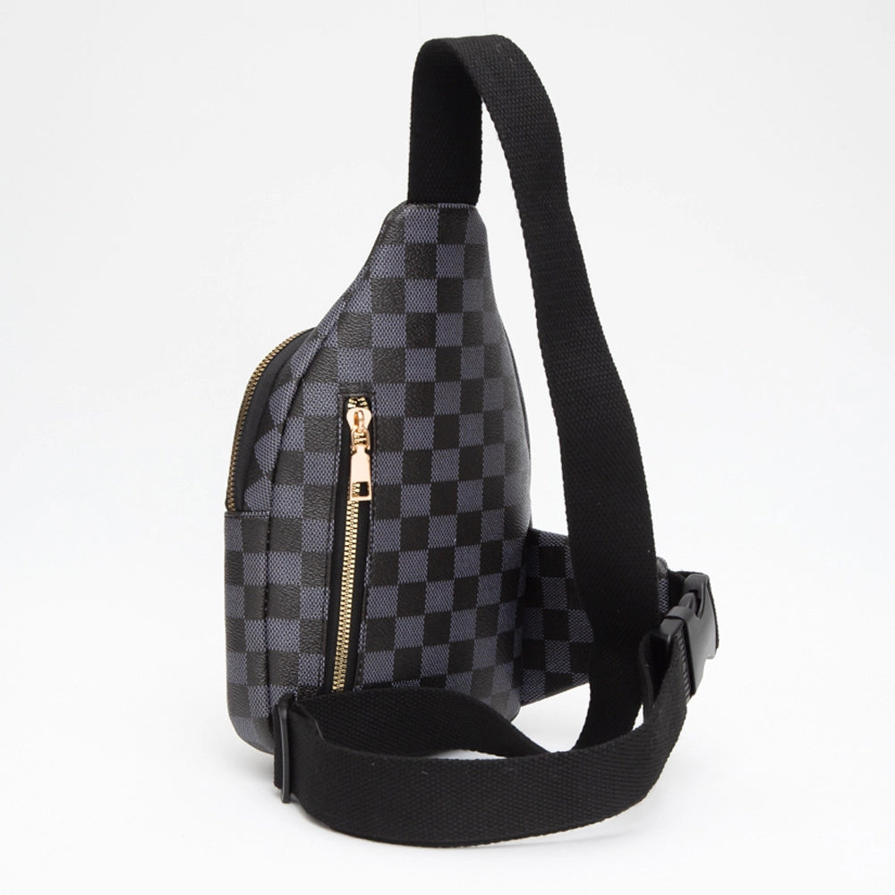 Boomie Checkered Sling Bag – Chix Gear