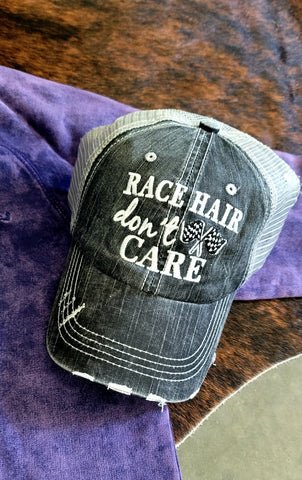 Race Hair Don't Care Hat