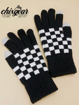 Cozy Check Gloves