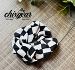 Checkered Scrunchie - 3 SIZES