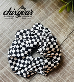 Checkered Scrunchie - 3 SIZES