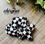 Checkered Scrunchie - 3 SIZES