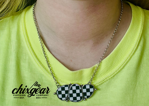 Luxe Check Necklace
