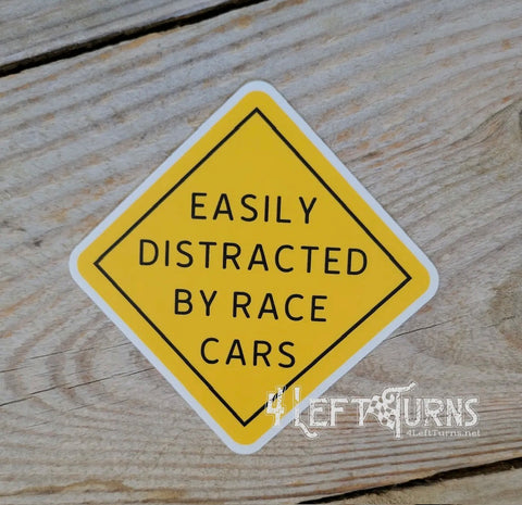 Easily Distracted Sticker