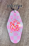 Checkered Keychains - Multiple Options