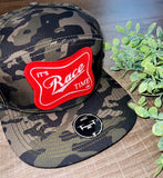 It's Race Time Patch Hats - Multiple styles