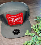 It's Race Time Patch Hats - Multiple styles
