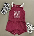 Love me like it's race season onesie