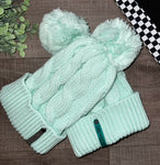 Mint CG Tag Stocking Cap